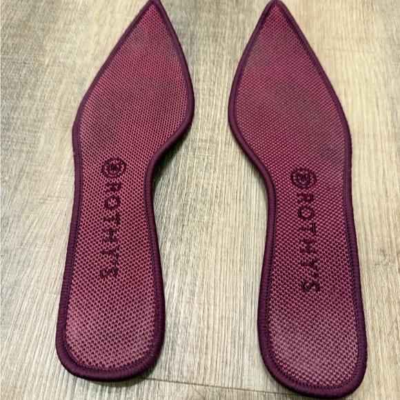 Rothy's Women's Rothy’s fig python point Flats size 9.5 - Picture 6 of 7